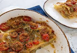 Gratin Leger De Pommes De Terre Et De Tomates Cerises Ww Tomates Cerises Alimentation Gratin