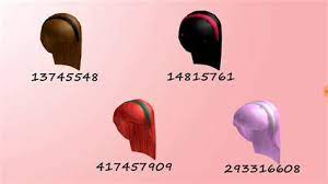 We hope you know how the process of having a free hair code / id works on roblox by now. Roblox High School Hair Codes Hairstyle Guides
