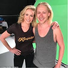 Watch them perform watch me inside and see tyga, wiz khalifa, russell westbrook and other celebs who appeared. Chelsea Handler Poses With Her Male Body Double Daily Mail Online