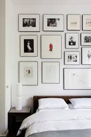Chrome Picture Frames In Bedroom Scandinavian With Gallery Wall Black Frames Gallery Wall Bedroom Home Decor Bedroom Design