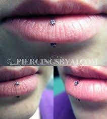 It Was Brought To My Attention Last Night That I Haven T Been Posting Many Photos Of My Work Lately Well Here Is Lip Piercing Face Piercings Facial Piercings
