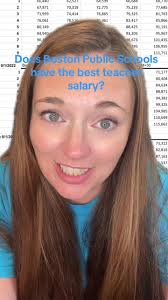 Does Boston have the best teacher salary guide? #teacherpayseries  #teacherpay #teachersalary #bostonteacher #bostonma #massachusettsteacher  #greenscreen