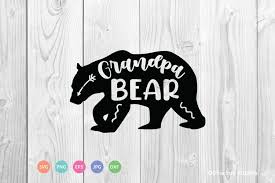 Click here to learn about the endangared animals in the world. Grandpa Bear Svg Cut File 663640 Cut Files Design Bundles