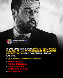 A NECROPOLÍTICA DE CLAUDIO CASTRO!
