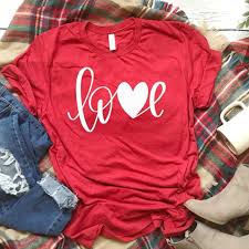 Red sequin heart elbow patch sweatshirt. Valentines T Shirt Women All You Need Is Love Tees Xoxo T Shirt Unisex Valentines Day Shirt Women Causal Red Cotton Tshirt Drop T Shirts Aliexpress