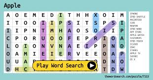 600 x 600 jpeg 166 кб. Apple Word Search