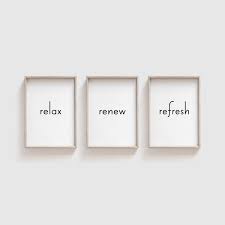 Bathroom Set Set Of 3 Bathroom Prints Wash Your Hands Print Etsy Bathroom Art Bathroom Quotes Spa Decor