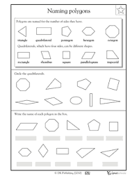 Naming Polygons Worksheets Activities Greatschools