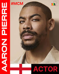 Aaron Pierre is a British rising actor with roots in Jamaica, Sierra Leone,  and Curaçao, known for his powerful performances and versatility. From  playing Caesar in “The Underground Railroad” to voicing young