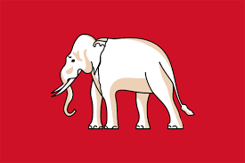 Old Flag Thailand Thailand Flag Flag Elephant