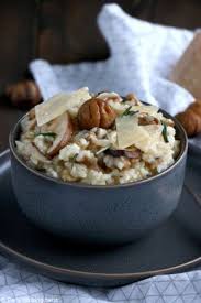 Risotto Aux Chataignes Et Champignons Shiitake Del S Cooking Twist Recette Recettes De Cuisine Recette De Plat Recette Risotto