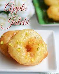 Apple Jalebi Recipe Easy Holi Recipes Raks Kitchen Recipe Holi Recipes Food Indian Desserts