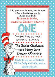 Printable Pdf Dr Seuss Invitations Cat In The By Asweetcelebration Printable Birthday Invitations Happy Birthday Cards Printable First Birthday Cards