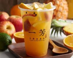 100% taiwan fruit & tea Yifang Taiwan Fruit Tea Yifang Fruit Tea ä¸€èŠ³æ°´æžœèŒ¶ Ineons