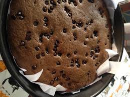 Omg, this cake is so good. A Simple Choco Chip Chocolate Cake Recipe Escapades