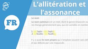 Je suppose que ce n'était qu'une figure de style. L Alliteration Et L Assonance Alloprof