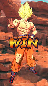 New Goku S Victory Pose Dragonballlegends