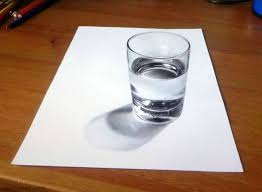 932x1024 3d pencil drawings in step by step. 50 Beautiful 3d Drawings Easy 3d Pencil Drawings And Art Works