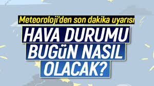4° yağmur veya kar sağanağı saatlik. Hava Durumu Meteoroloji Uyardi Iste Istanbul Ankara Izmir Son Dakika Haberler