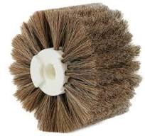 Modular cylindrical brush Material:Horsehair bristles ...