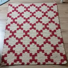Fotograf Aciklamasi Yok Crochet Rag Rug Crochet Carpet Crochet Rug