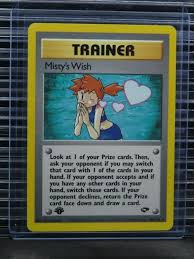 Pokemoncard, your ultimate pokemon tcg database and deck share site. Misty S Wish Gym Challenge 108 132 Value 0 99 96 85 Mavin