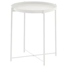 Gladom Tray Table White 17 1 2x20 5 8 Ikea Tray Table Ikea Side Table