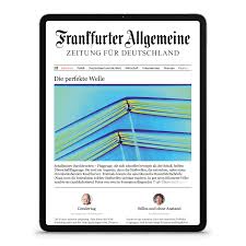 Its sunday edition is the frankfurter allgemeine sonntagszeitung (pronounced ; Frankfurter Allgemeine Zeitung Digitale Einzelausgabe Faz