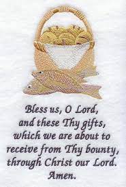 Bless us and bless our food, and help us to give you glory each day through jesus christ our lord. Machine Embroidery Designs At Embroidery Library Embroidery Library