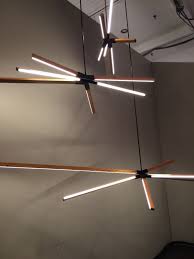 Designers Go Linear At Icff With Led Stick Bulbs Led Stick Lounge Lighting Interior Lighting