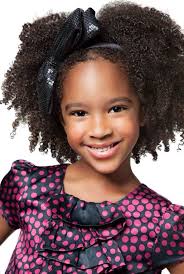 Natural hair with half bun. Kids Curly Hair Hairstyles Novocom Top