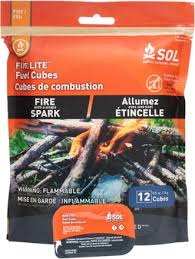 This weatherproof electric lighter works in any conditions at any altitude. Sol Fire Lite Fuel Cubes Rei Co Op