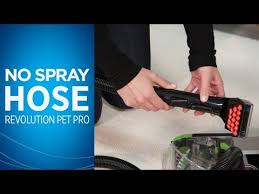 Bissell Proheat Pet Troubleshooting No Water What To Do If No Spray Is Coming From The Hose On Proheat 2x Revolution Pet Pro Bissell Youtube
