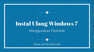Cara membuat label pengiriman online shop di word. Tutorial Instal Windows 7 Dengan Flashdisk Link Download 32bit 64bit Youtube