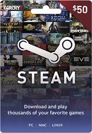 Amazon.com gift card in a greeting card (various designs) 4.8 out of 5 stars 20,799. Questions And Answers Valve Steam Wallet 50 Gift Card Multi Steam Wallet 50 Best Buy