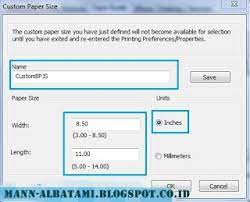 Jika ukuran bukan 11 x 8,5 inches maka klik properties dan akan muncul: Cara Print Kartu Bpjs Ukuran Ktp Berbagai Ukuran