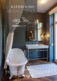 Der wasserhahn aus messing in schwarz verbindet qualität und haltbarkeit perfekt mit eleganz und stil. Vintage Badezimmer By Traditional Bathrooms Issuu
