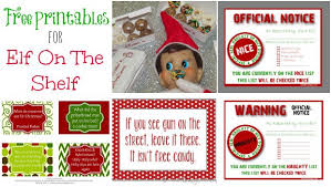 Subscribe to the free printable newsletter. Elf On The Shelf Printables Freebies Moms Munchkins