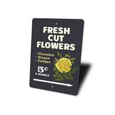 Fresh cut flowers sign amazon. Fresh Cut Flowers Sign Wayfair