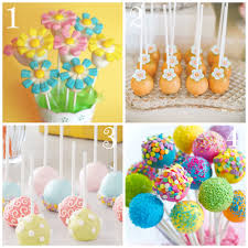 Birthday Cake With Cake Pops On Top Top 8 Festive Spring Cake Pops Cakejournal Com Spring Cake Cake Pop Designs Cake Pop Decorating