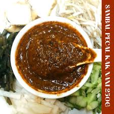 Bahan sayuran 1 ikat daun pucuk ubi 1 ikat kangkong 10 urat kacang panjang 100 gm taugeh 1 batang timun dihiris nipis 2 butir tauhu goreng dan. 250g Sambal Pecal Kuah Kacang Instant Kak Nani Homemade Shopee Malaysia