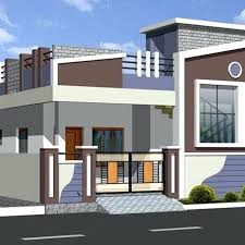 Latest Indian Single Storey House Elevation Designs Latest Top Single Floor Home Elevat Small House Front Design Small House Design Exterior House Front Design