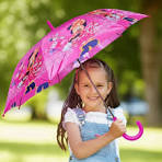 Kids Folding Umbrella Automatic Open-close Cartoon Jamaica