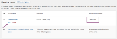 A beer will cost $12 and a glass of wine $17. Table Rate Shipping Woocommerce Docs