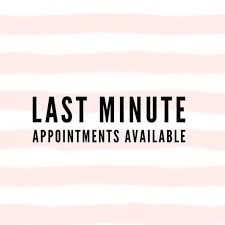 Some Last Minute Appointments Have Opened Up For Today Set Up An Appointment With Now And You Will Receive Hair Quotes Hairstylist Quotes Hair Salon Quotes