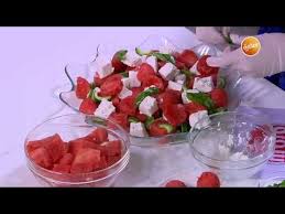 Watermelon And Cheese Watermelon Food Chutney