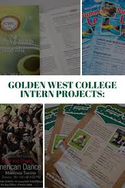 Golden West College Intern Projects You Can Also Follow Me On Facebook Instagram And Google Christinegraphicdesign College Intern Dance Department Projects