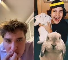 Alex Ernst and Bailey The Bunny