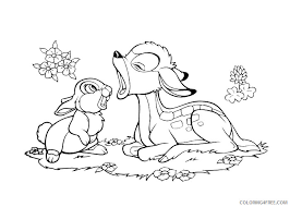 Bring out your favorite colors to help make flower, bambi's skunk friend, look completely beautiful. Bambi Coloring Pages Cartoons Bambi For Kids 3 Printable 2020 1006 Coloring4free Coloring4free Com
