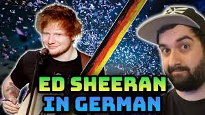 Learn German with Ed Sheeran: Song & Album Titles Translated (A2–B2)
